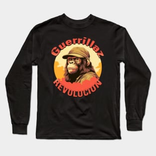 Guerrillaz Revolucion #3: Embrace the Revolution for Change Long Sleeve T-Shirt